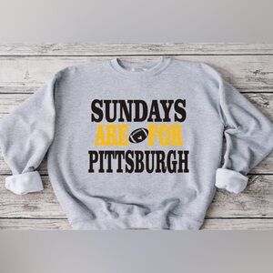 Sundays Are For Pittsburgh Crewneck